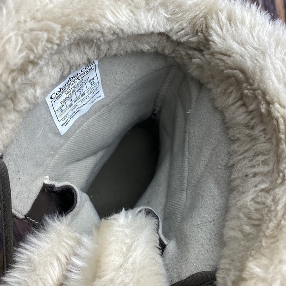 Women’s Columbia Ice Maiden II Quilted Brown Suede Boots- Size 6 - Picture 9 of 11